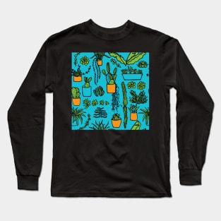 Cacti on Repeat Long Sleeve T-Shirt